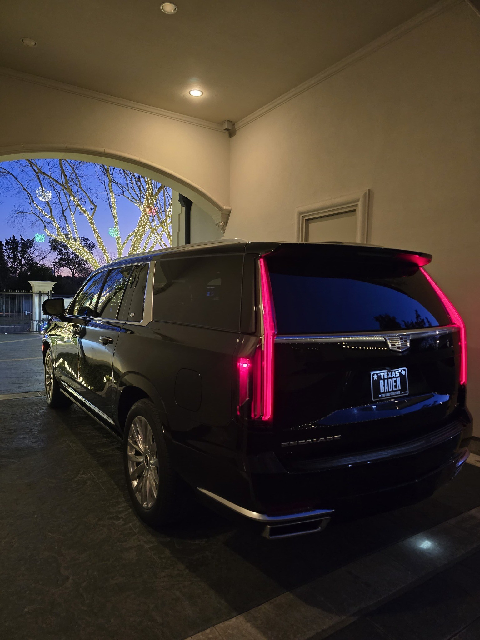 Cadillac Escalade luxury black car Dallas