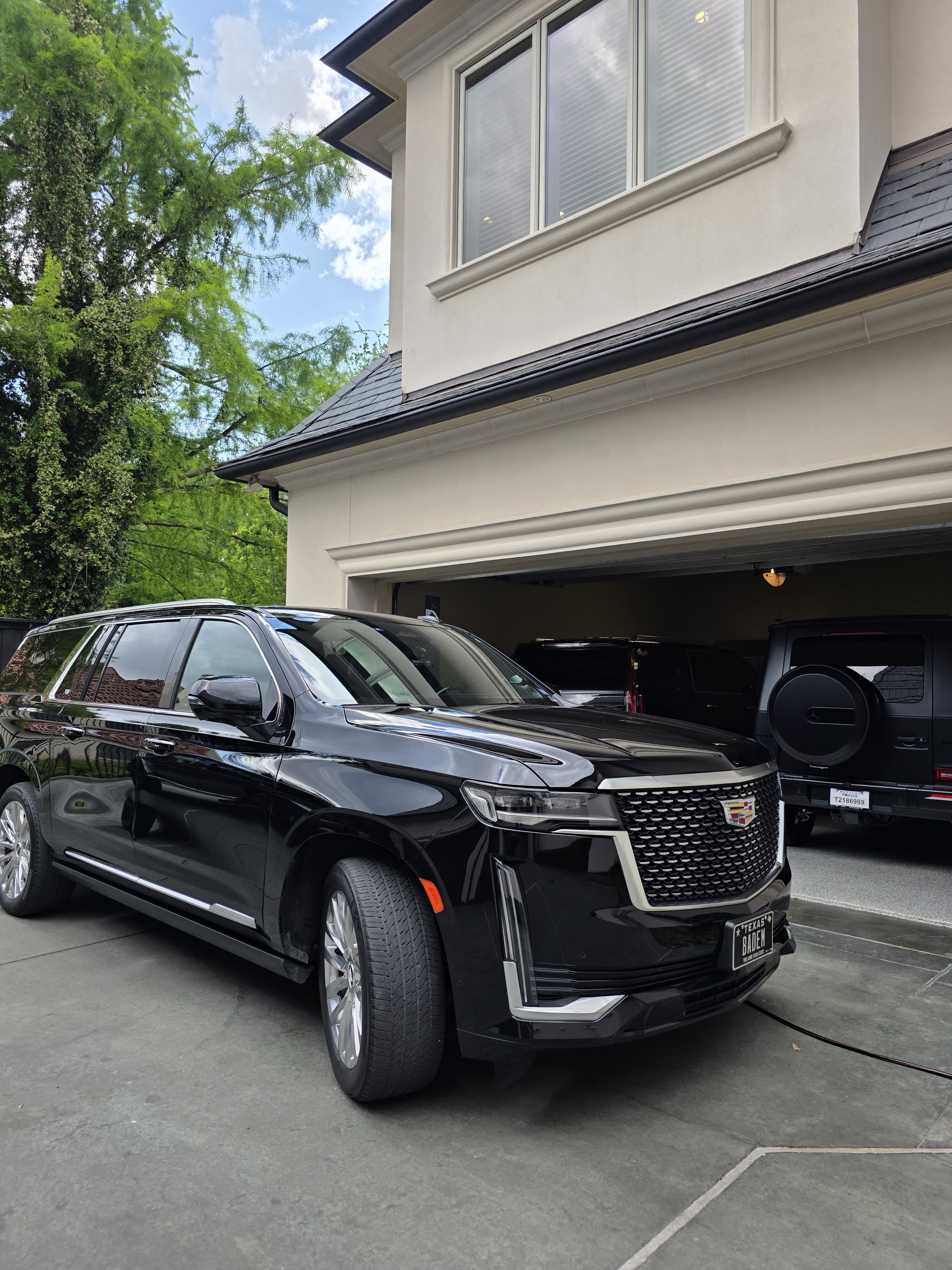Nightlife black car pickup in Dallas